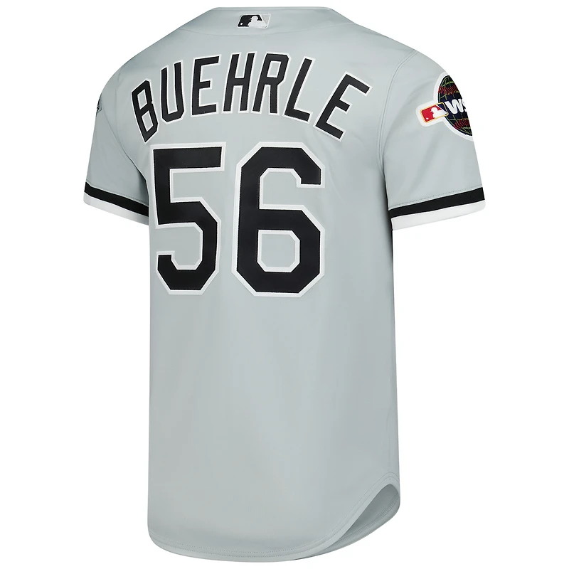 Men's Mitchell & Ness Mark Buehrle Gray Chicago White Sox 2005 Throwback Authentic Jersey