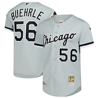 Men's Mitchell & Ness Mark Buehrle Gray Chicago White Sox 2005 Throwback Authentic Jersey