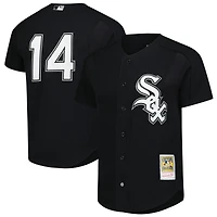 Maillot en maille BP WhtSox 14 Paul Konerko V100492 JERMENBPB JY10754-CWSBLCK #2