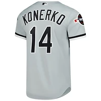Men's Mitchell & Ness Paul Konerko Gray Chicago White Sox 2005 Cooperstown Collection Authentic Jersey