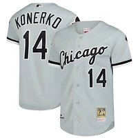 Men's Mitchell & Ness Paul Konerko Gray Chicago White Sox 2005 Cooperstown Collection Authentic Jersey