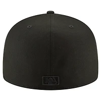 Casquette ajustée 59FIFTY noire New Era pour homme, 125e anniversaire des White Sox de Chicago