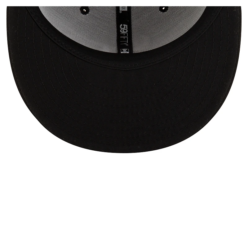 Men's New Era  Black Chicago White Sox 125th Anniversary 59FIFTY Snapback Hat