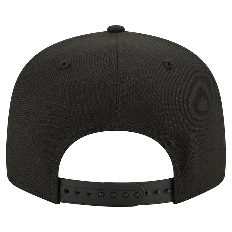 Casquette Snapback 9FIFTY noire New Era pour homme, 125e anniversaire des White Sox de Chicago