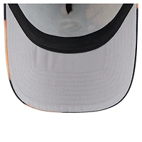 Men's New Era  Black Chicago White Sox Bleached A-Frame 9FORTY Adjustable Hat