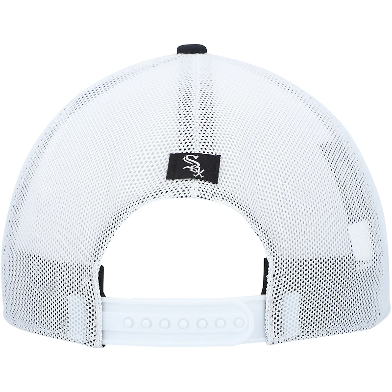 Casquette Snapback '47 Chicago White Sox Burgess pour homme, noir/blanc