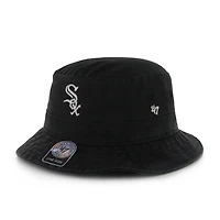 Men's '47  Black Chicago White Sox Primary Bucket Hat
