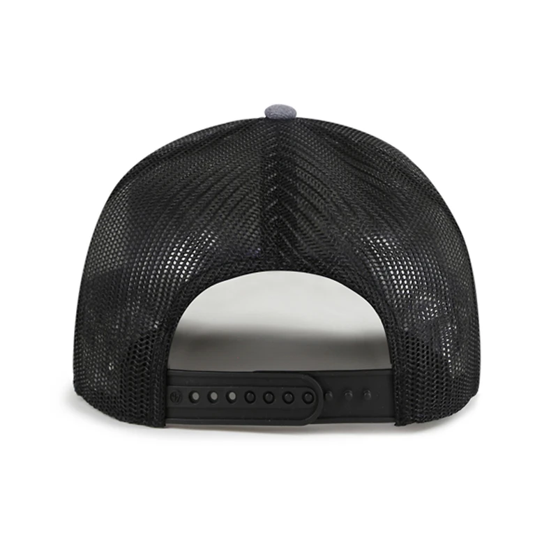Men's '47 Charcoal Chicago White Sox Carbon Rope Trucker Adjustable Hat