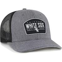 Casquette Snapback '47 Charcoal Chicago White Sox Slate Trucker pour homme
