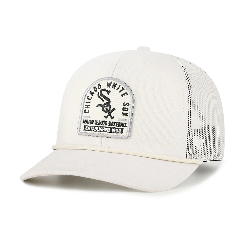 Men's '47 Cream Chicago White Sox Gravestone Adjustable Trucker Hat