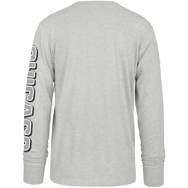 Men's '47 Gray Chicago White Sox Fair Ball Franklin Long Sleeve T-Shirt