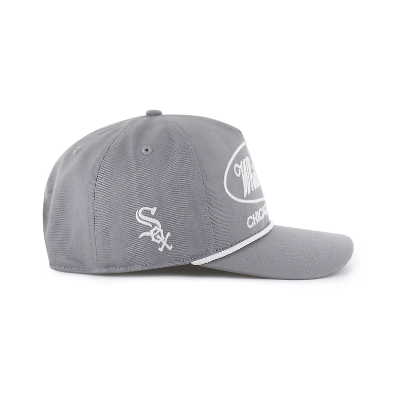 Casquette ajustable grise « 47 » pour homme des White Sox de Chicago