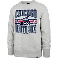 Sweat-shirt à capuche gris Chicago White Sox Letters Headline '47 pour homme