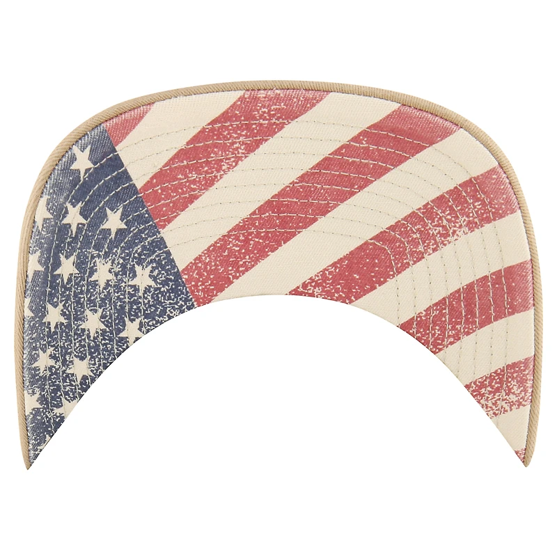 Casquette réglable '47 kaki Chicago White Sox Glory Daze Trucker pour hommes