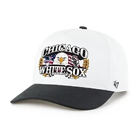 Men's '47 White/Black Chicago White Sox Americana Eagle Hitch Adjustable Hat