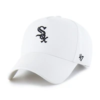 Men's '47 White Chicago White Sox Foundational Pinch Offside Adjustable Hat