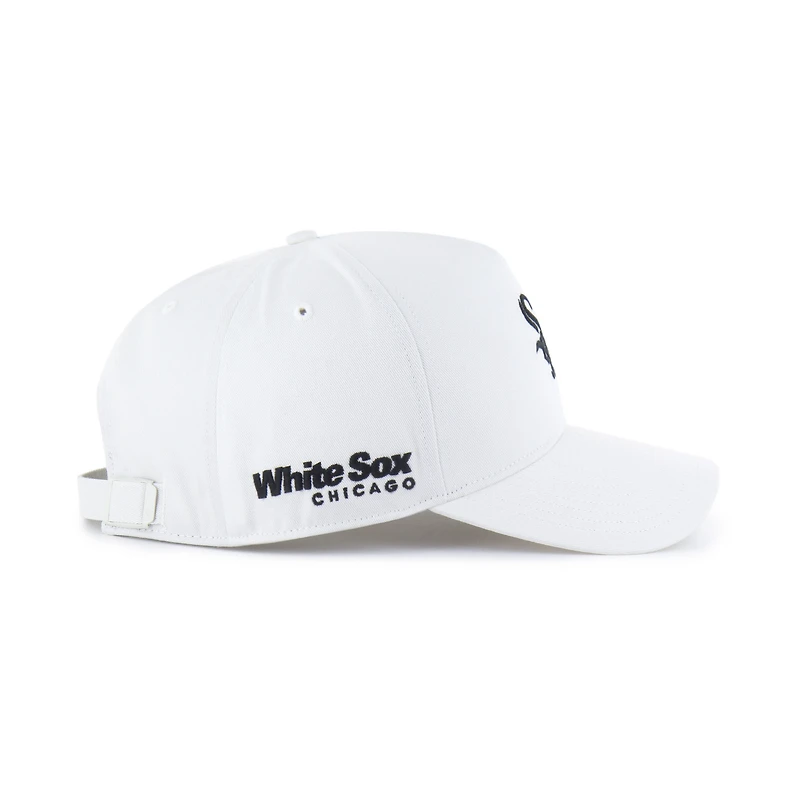 Men's '47 White Chicago White Sox Foundational Pinch Offside Adjustable Hat