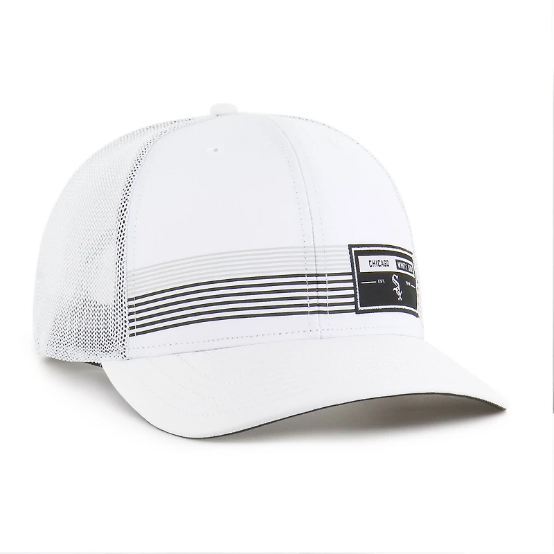 Men's '47  White Chicago White Sox Rangefinder brrr Trucker Adjustable Hat
