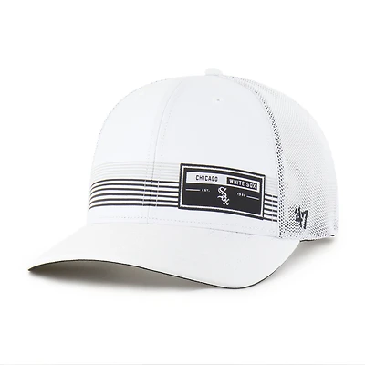 Men's '47  White Chicago White Sox Rangefinder brrr Trucker Adjustable Hat