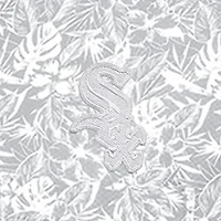 Men's Antigua Gray Chicago White Sox Resort Button-Up Shirt