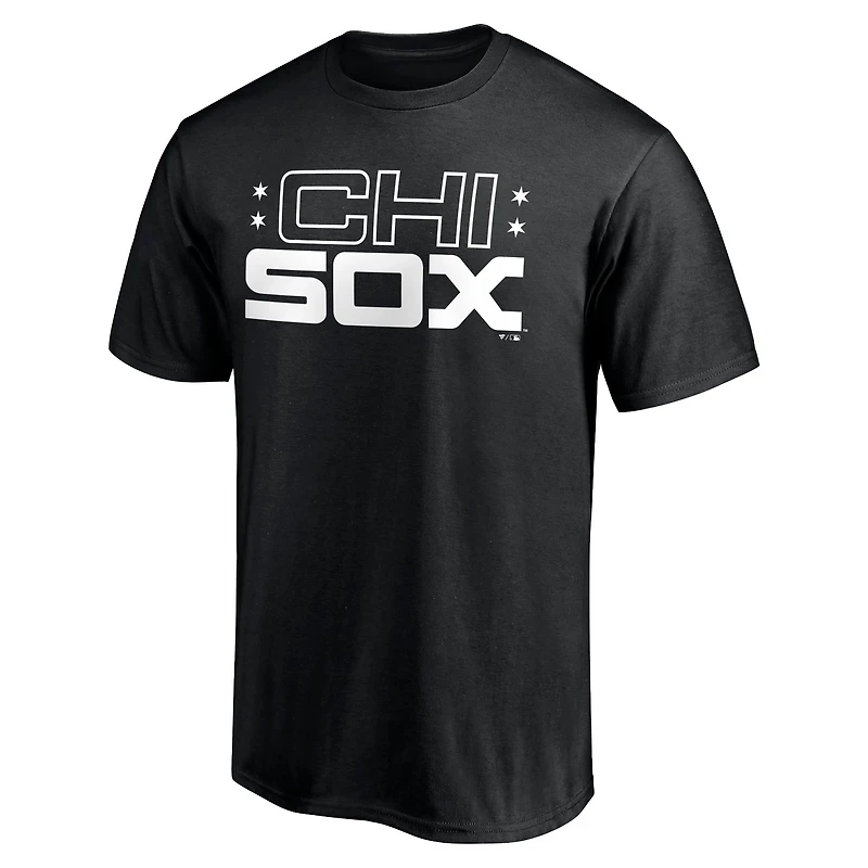 T-shirt noir pour homme de la collection Hometown des Chicago White Sox Chi