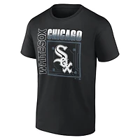 Men's Black Chicago White Sox Home Field Pop Personalized Name & Number T-Shirt