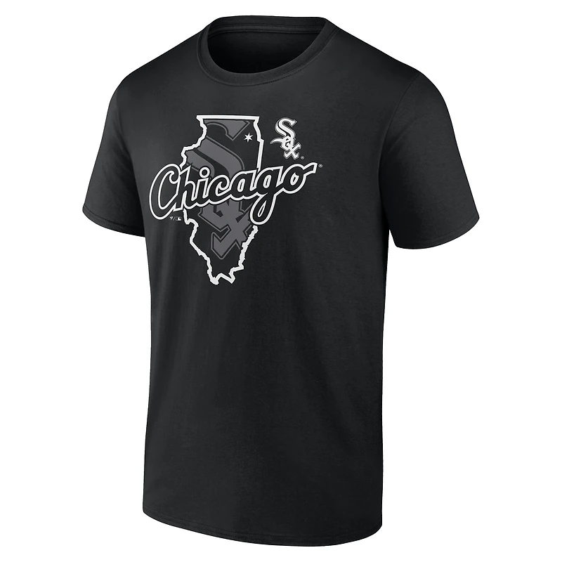 Men's  Black Chicago White Sox Hometown Graphic T-Shirt
