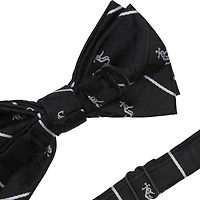 Men's Black Chicago White Sox Oxford Bow Tie