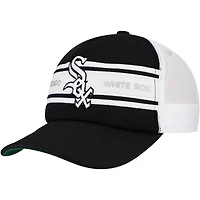 Casquette ajustable noire pour homme Chicago White Sox Sideline Trucker