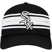 Casquette ajustable noire pour homme Chicago White Sox Sideline Trucker