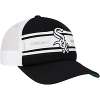 Casquette ajustable noire pour homme Chicago White Sox Sideline Trucker