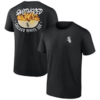 T-shirt noir pour homme des Chicago White Sox avec frites étouffées