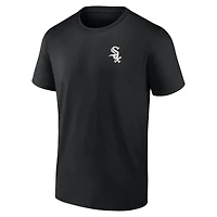 T-shirt noir pour homme des Chicago White Sox avec frites étouffées