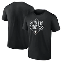 T-shirt noir pour homme des Chicago White Sox South Siders