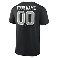 Men's Black Chicago White Sox Winning Streak Custom T-Shirt