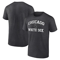 Men's  Charcoal Chicago White Sox Heart & Soul T-Shirt