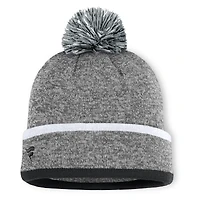 Men's Chicago White Sox Fanatics Heather Gray Backstop Cuffed Knit Hat with Pom
