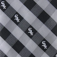 Men's Chicago White Sox Woven Checkered Tie