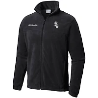 Men's Columbia Black Chicago White Sox Steens Mountain Full-Zip Jacket