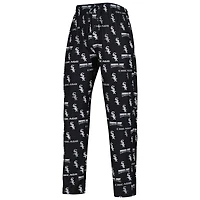 Ensemble de nuit pour homme Concepts Sport noir/gris Chicago White Sox Breakthrough avec haut à manches longues et pantalon