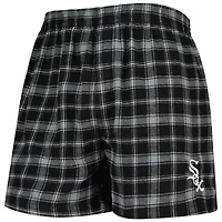 Caleçon en flanelle pour homme Concepts Sport Chicago White Sox Ledger noir/gris
