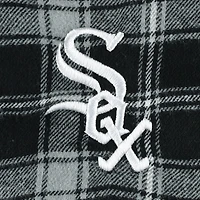 Caleçon en flanelle pour homme Concepts Sport Chicago White Sox Ledger noir/gris