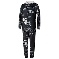 Concepts Sport Noir Chicago White Sox Windfall Microfleece Union Suit