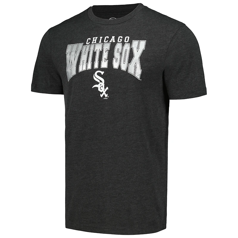 Men's Concepts Sport Charcoal/Black Chicago White Sox Meter Top & Pants Sleep Set