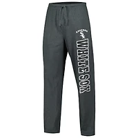 Men's Concepts Sport Charcoal/Black Chicago White Sox Meter Top & Pants Sleep Set