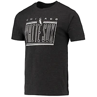 Ensemble de nuit T-shirt et short Chicago White Sox Meter Concepts Sport gris/noir pour homme