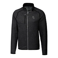 Veste zippée intégrale pour homme, modèle Cutter & Buck, gris, Chicago White Sox, taille grande et