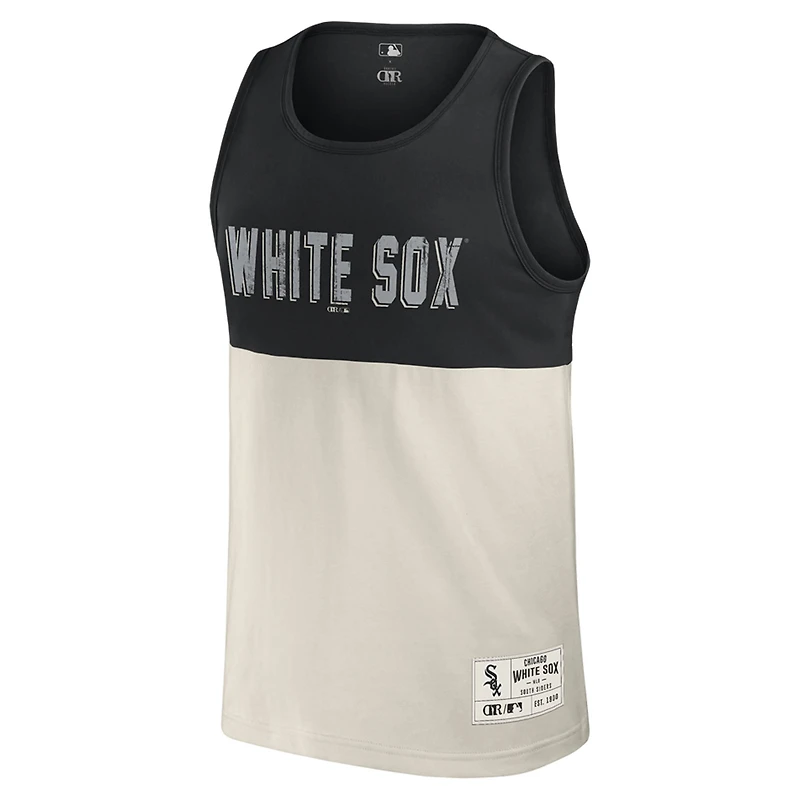 Débardeur color block noir Chicago White Sox de la collection Darius Rucker par Fanatics pour hommes