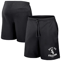 Short noir aux couleurs des White Sox de Chicago, collection Darius Rucker pour homme par Fanatics