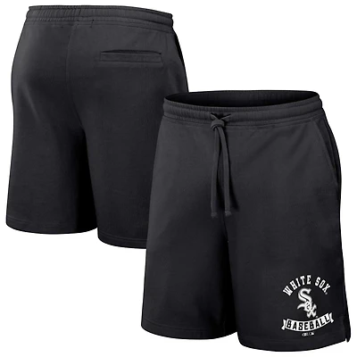 Short noir aux couleurs des White Sox de Chicago, collection Darius Rucker pour homme par Fanatics